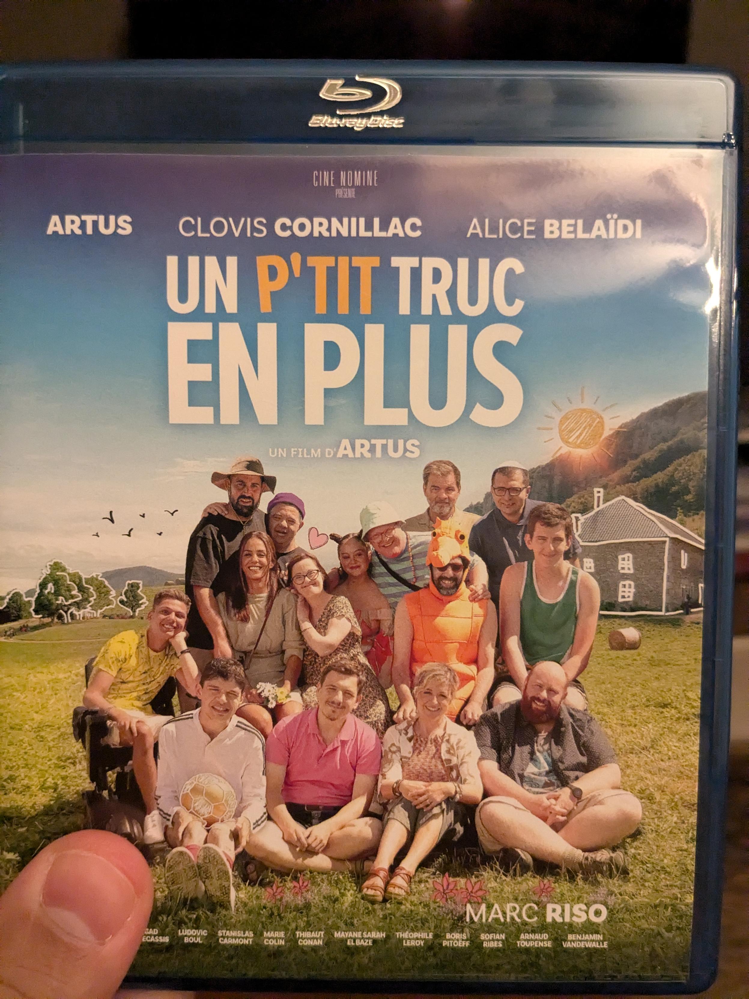 Le blu-ray du film