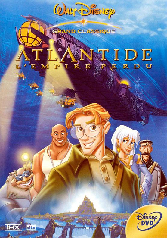 L'affiche du DVD, on voit le sous marin en arrière plan nos héros en avant plan ...affiche de base quoi